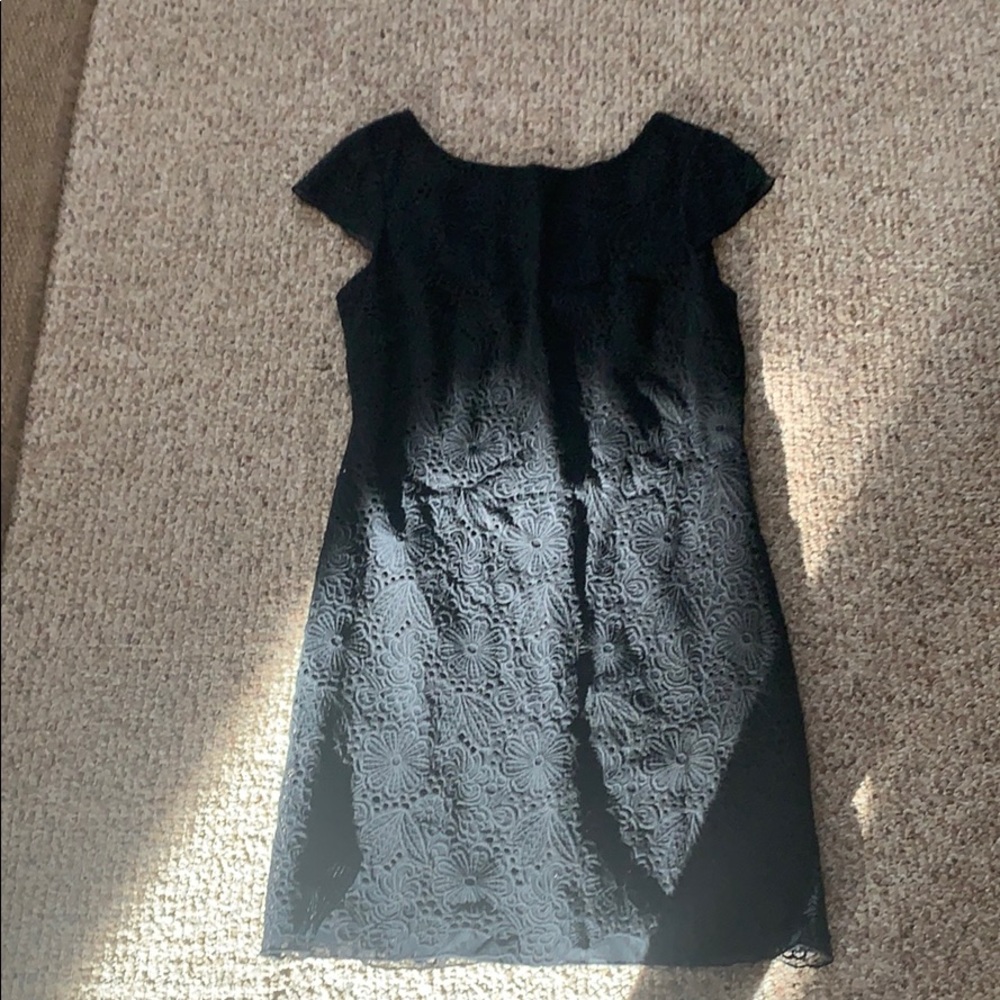 Lilly Pulitzer black lace dress